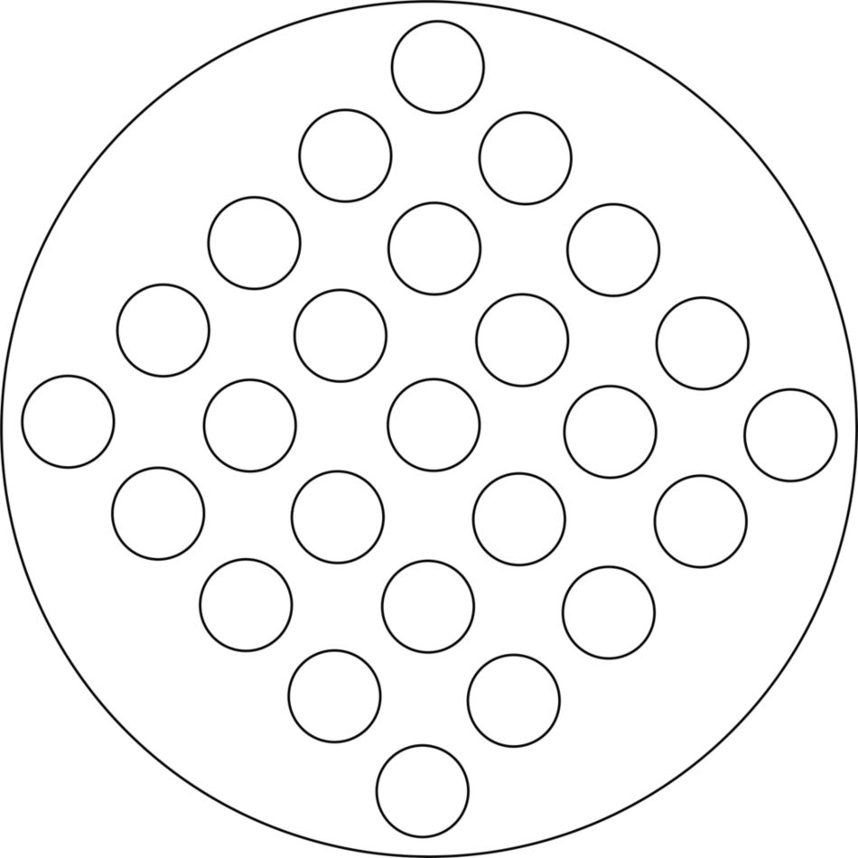 Tube Sheets Rotated Square Pattern