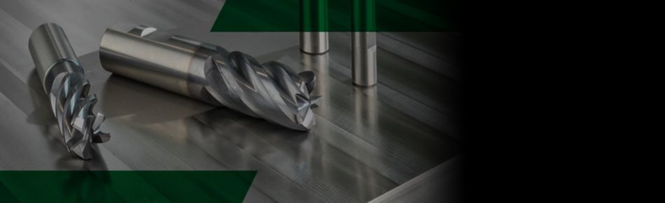 Banner featuring WCE5 solid end mills