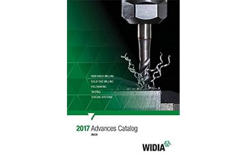 WIDIA Advances 2017 catalog cover