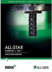 WIDIA All-Star Solid End Milling catalog cover