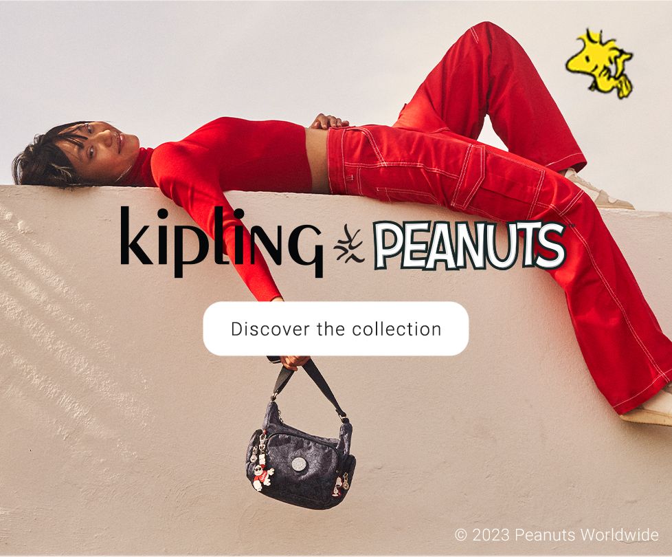 Kipling x Peanuts