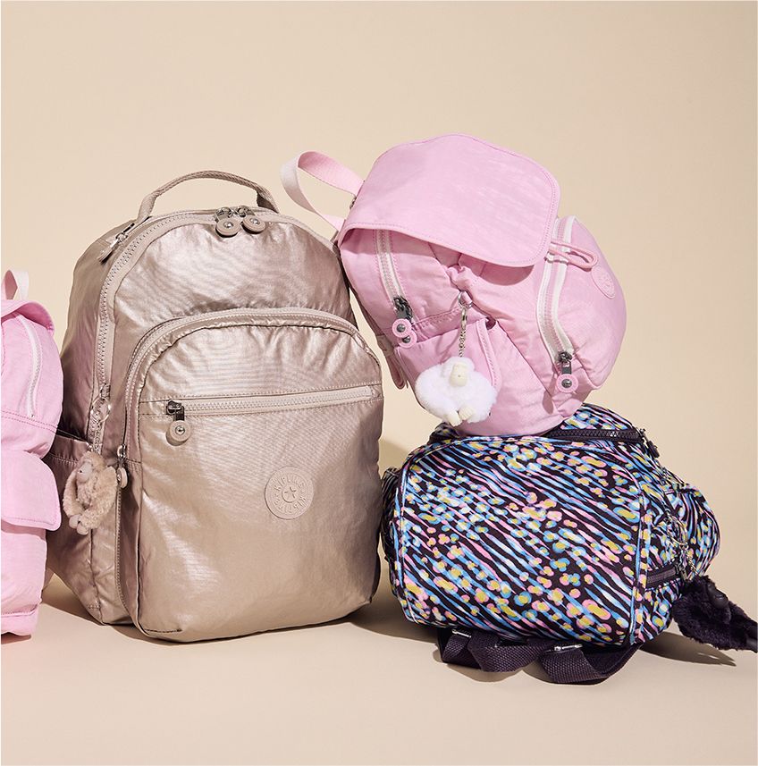 Kipling Live.Light A colorful array of handbags backpacks luggage wallets messenger bags travel accessories and much more