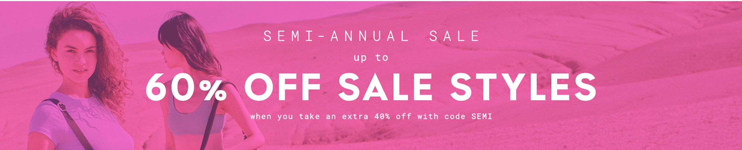 Semi-Annual Sale