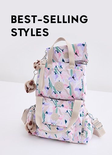 Mochila escolar Kipling Seoul Go color gris neutro diseño liso 27L