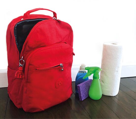 washing kipling backpacks