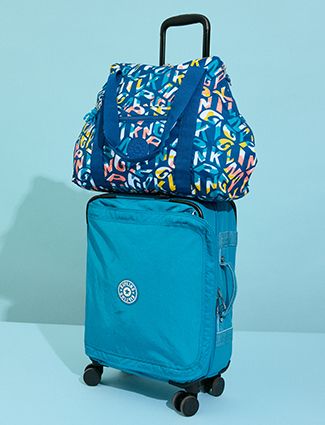 Kipling Live.Light - A colorful array of handbags, backpacks