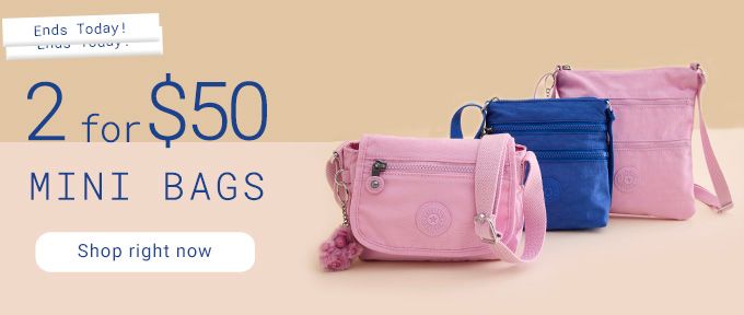 Kipling belt outlet bag