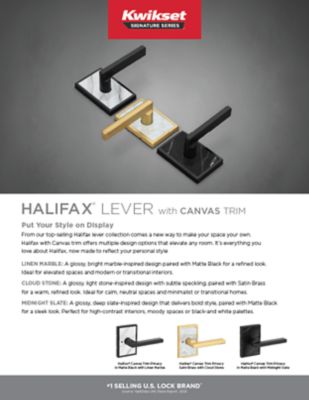 Halifax Canvas Trim Sell Sheet