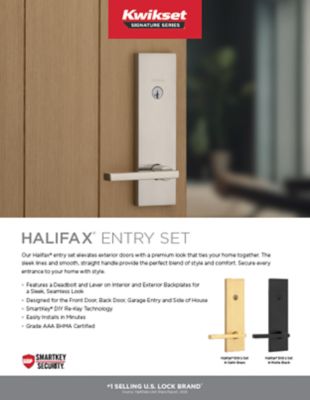 Halifax Entry Set Sell Sheet