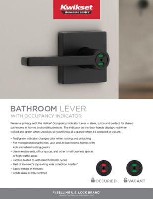 Halifax Occupancy Indicator Lever Sell Sheet