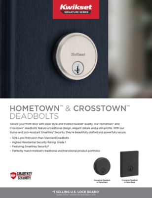 Hometown and Crosstown 258 Deadbolt Sell Sheet