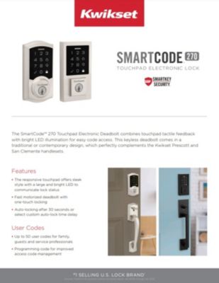 SmartCode 270 Sell Sheet