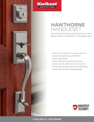 Hawthorne Handleset Sell Sheet