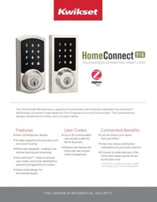 Home Connect 916 Sell Sheet