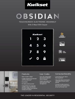 Obsidian Home Connect Sell Sheet