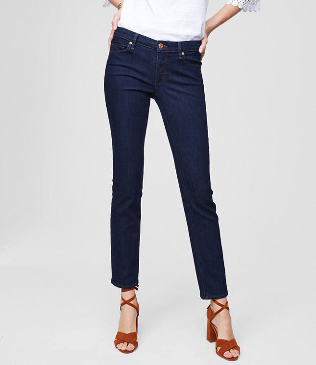 ann taylor loft modern straight jeans