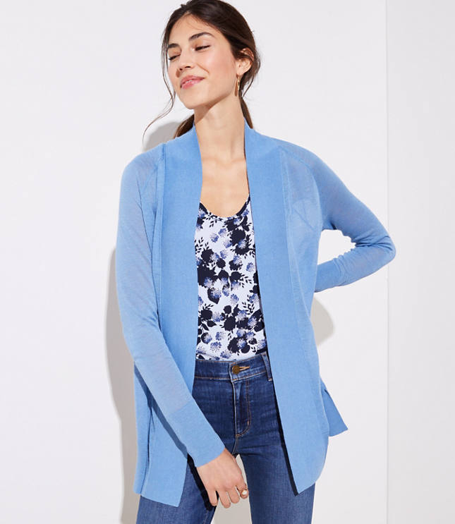 loft sheer cardigan