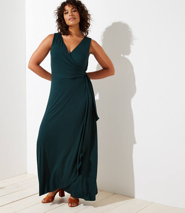 loft plus wrap dress
