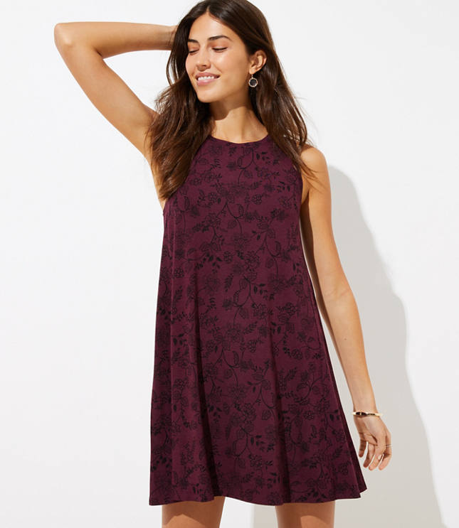 ann taylor loft swing dress