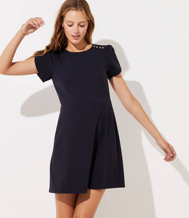 black petite work dress