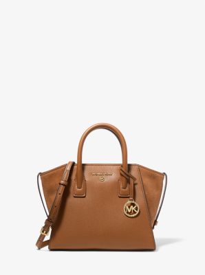 30F2G4VS1L - Avril Small Leather Top-Zip Satchel LUGGAGE