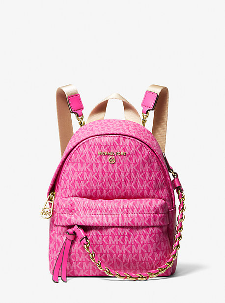 30H1G04B0V - Slater Extra-Small Logo Convertible Backpack WILD BERRY