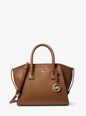 30H1G4VS5L - Avril Small Leather Top-Zip Satchel LUGGAGE
