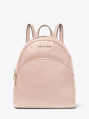 30S0GAYB6L - Abbey Medium Pebbled Leather Backpack SOFT PINK