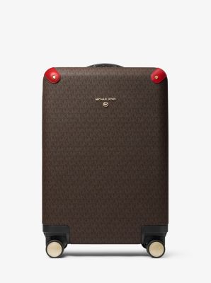 30S0GTFT3B - Logo Suitcase BRN/BRT RED