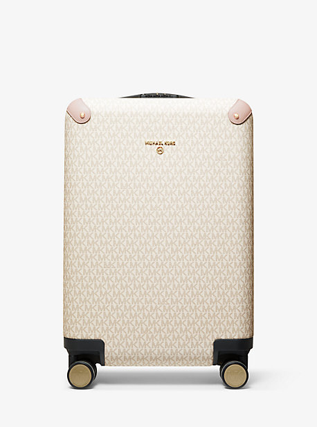 30S0GTFT3B - Logo Suitcase VANILLA/SOFT PINK