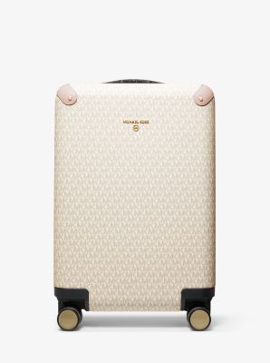 30S0GTFT3B - Logo Suitcase VANILLA/SOFT PINK