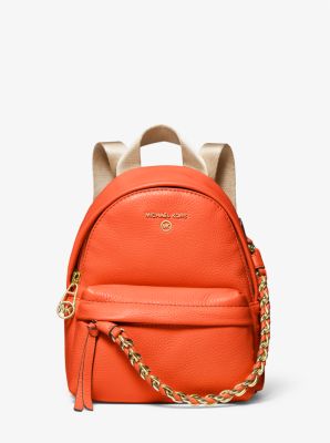 30T0G04B0L - Slater Extra-Small Pebbled Leather Convertible Backpack CLEMENTINE