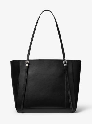 31F1MGRT6L - Gramercy Leather Tote Bag BLACK
