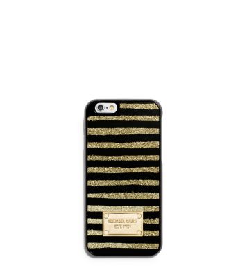 32H5GELL4P - Glitter Stripe Phone Case for iPhone 6/6s GOLD
