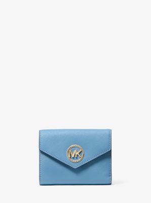 32S1GNME6L - Carmen Medium Saffiano Leather Tri-Fold Envelope Wallet STH PACIFIC