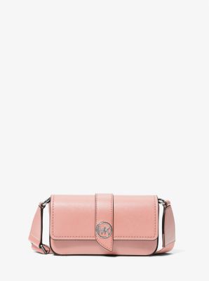 32S3SGRC1L - Greenwich Extra-Small Saffiano Leather Sling Crossbody Bag PINK