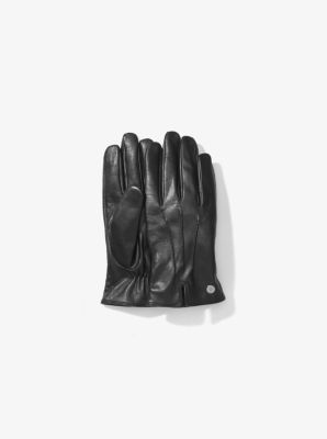 33720 - Leather Gloves BLACK
