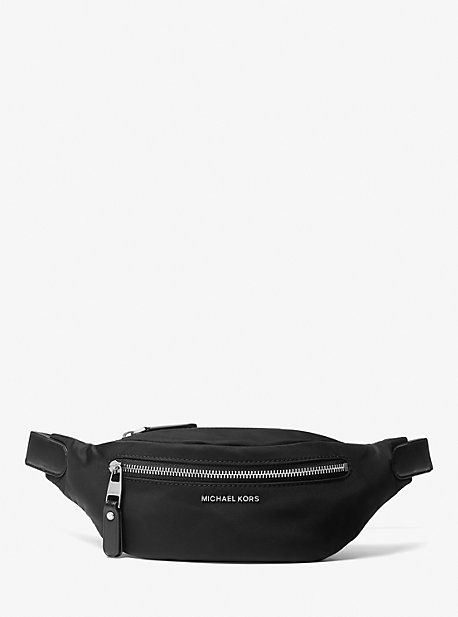 33F0LHSC2C - Hudson Medium Nylon Belt Bag BLACK