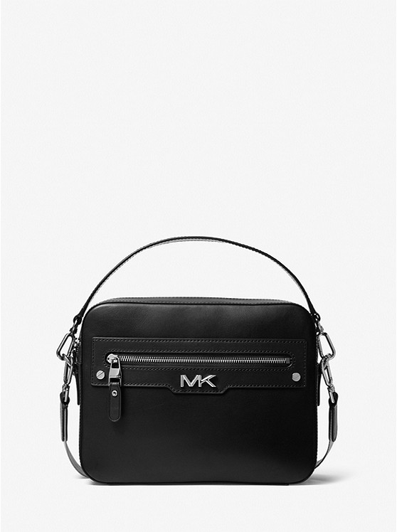 MK 33F3LVAM1L Varick Leather Camera Bag BLACK