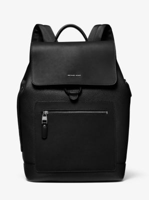 33S0LHDB2L - Hudson Pebbled Leather Backpack  BLACK