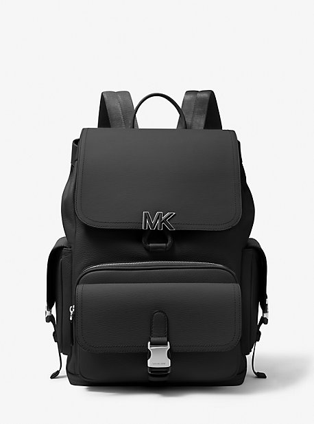 33S2MHDB2T - Hudson Leather Backpack BLACK