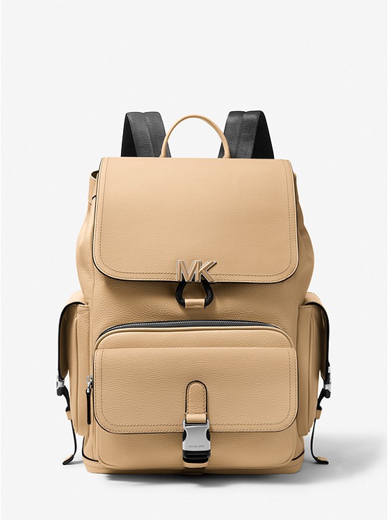 MK 33S2MHDB2T Hudson Leather Backpack CAMEL