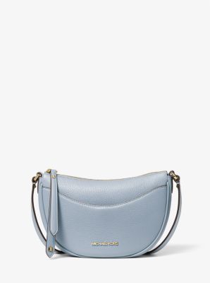 35R3G4DC5L - Dover Small Leather Crossbody Bag PALE BLUE