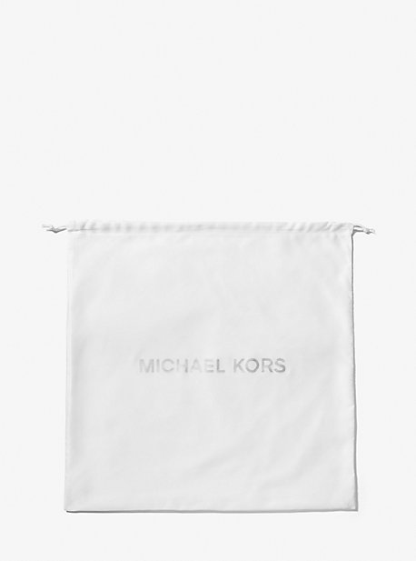 35S0PU0N4C - Extra-Large Logo Woven Dust Bag  WHITE