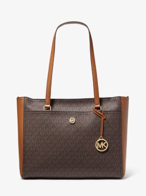 35T1G5MT7B - Maisie Large Logo 3-in-1 Tote Bag BROWN