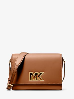 35T2G8IM6L - Mimi Medium Leather Messenger Bag LUGGAGE