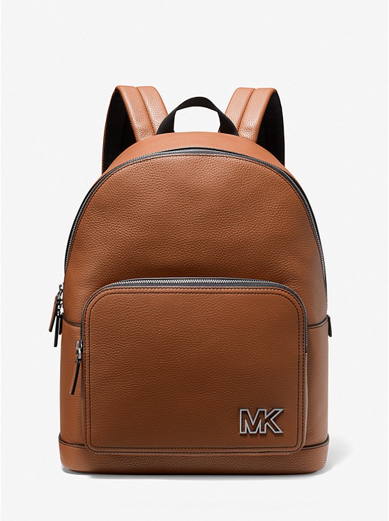 MK 37F2LCOB2E Cooper Pebbled Leather Backpack LUGGAGE