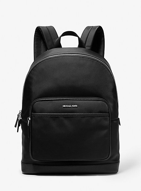 37F2LKNB2O - Kent Nylon Backpack BLACK