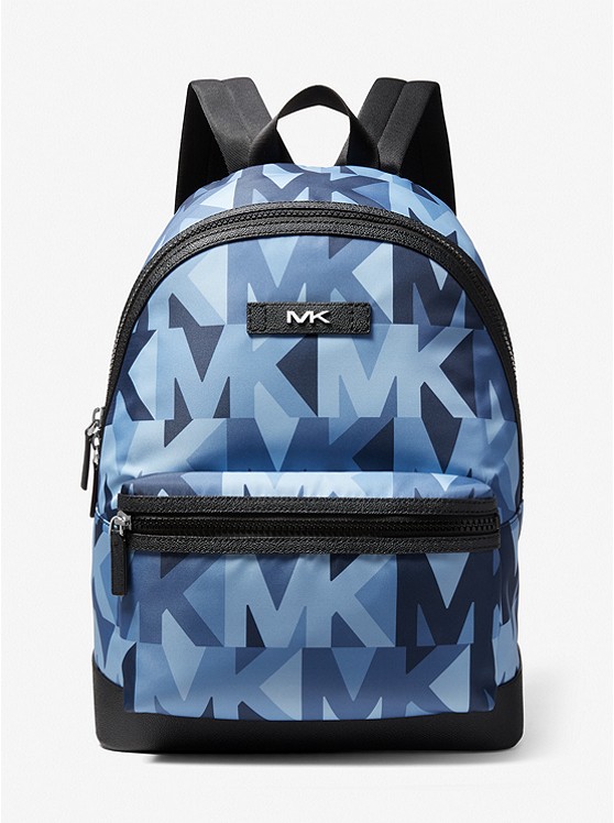 MK 37S2LCOB2R Cooper Graphic Logo Woven Backpack DENIM