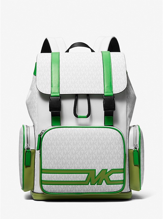 MK 37S3LCOB2B Cooper Graphic Logo Utility Backpack PALM GREEN